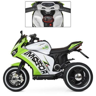 Электромобиль мотоцикл Bambi M 4053L-5 Green