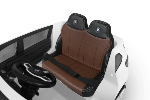 Электромобиль Rollplay двухместный BMW X5M – белый (лицензия BMW)
