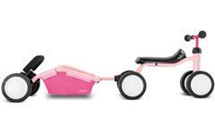 Ходунці-штовхач-причіп 3 в 1 Puky TRAILY Reto Pink для Pukylino, Wutsch 6617, 10 міс.+