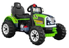 Электромобиль Lean Toys трактор Green