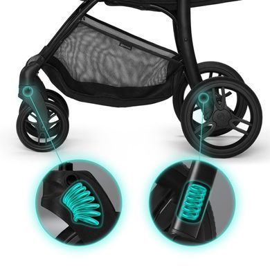 Прогулянкова коляска Kinderkraft Cruiser Grey (KKWCRUIGRY0000)