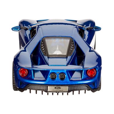Автомодель - FORD GT (блакитний металік, сріблястий металік, 1:32)
