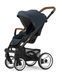 Прогулянкова коляска Mutsy NIO Cognac Grip Adventure Ocean Blue, рама Black