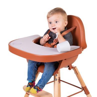 Стульчик для кормления Childhome Evolu 2 Natural/Rust