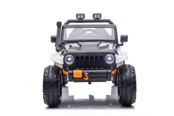 Електромобіль  Lean Toy Jeep для двох дітей XB-1118 White