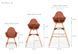 Стульчик для кормления Childhome Evolu 2 Natural/Rust