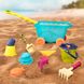 Набор для игры с песком и водой - ТЕЛЕЖКА МОРЕ (11 предметов)