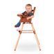 Стульчик для кормления Childhome Evolu 2 Natural/Rust