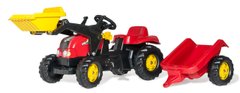 Дитячий педальний Трактор з причепом і ковшем Rolly Toys 23127