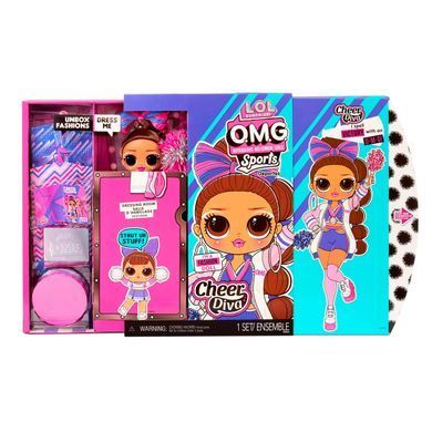 Игровой набор с куклой L.O.L. SURPRISE! серии "O.M.G. Sports Doll" &ndash; ЛЕДИ-ЧИРЛИДЕР