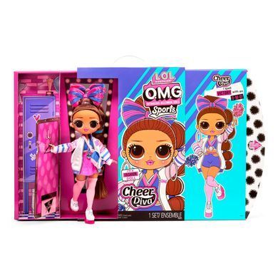Игровой набор с куклой L.O.L. SURPRISE! серии "O.M.G. Sports Doll" &ndash; ЛЕДИ-ЧИРЛИДЕР