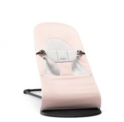 Кресло-шезлонг BabyBjorn Balance Soft Cotton/Jersey Pink Grey