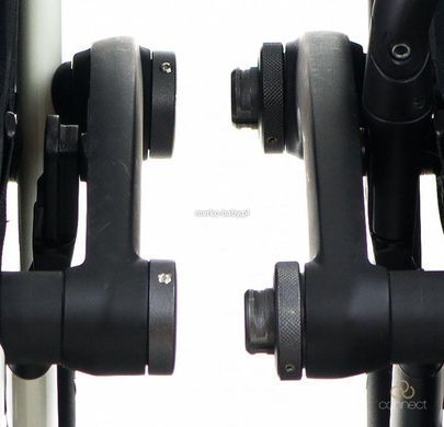 Прогулочная коляска Bumprider Connect 2 black/grey melange