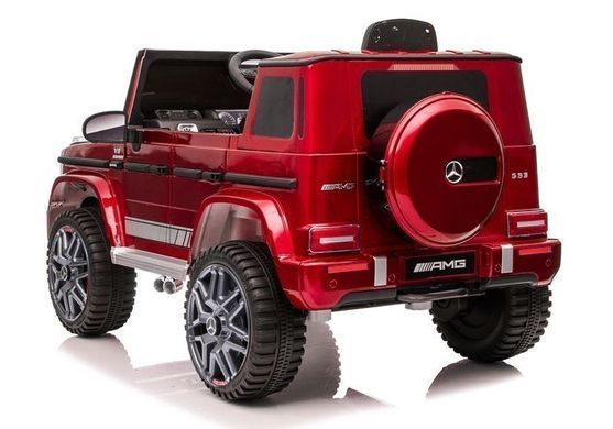 LEAN Toys електромобіль Mercedes G63 AMG Silver Лакований BBH-003