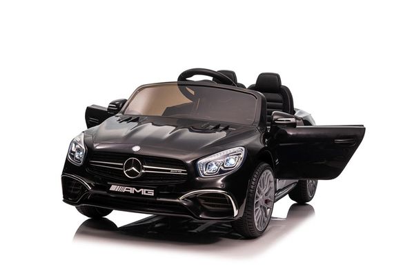 Електромобіль Lean Toys Mercedes SL65 S Black Лакований LCD MP4