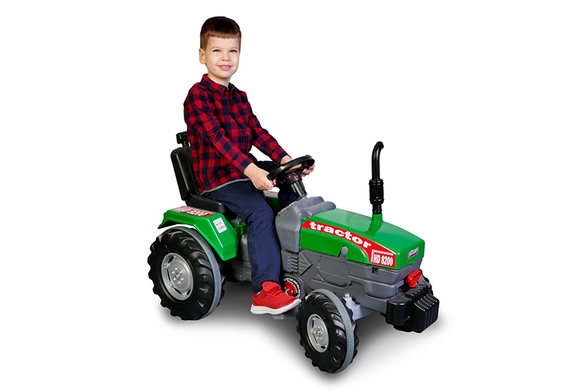 Педальный трактор Woopie 72949, зелёный