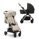 Коляска 2 в 1 Elodie Details Mondo Tender Blue drew / Black
