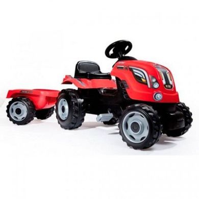 Детский Трактор педальный с прицепом Farmer XL Smoby