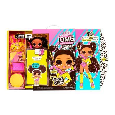 Игровой набор с куклой L.O.L. SURPRISE! серии "O.M.G. Sports Doll" &ndash; ГИМНАСТКА