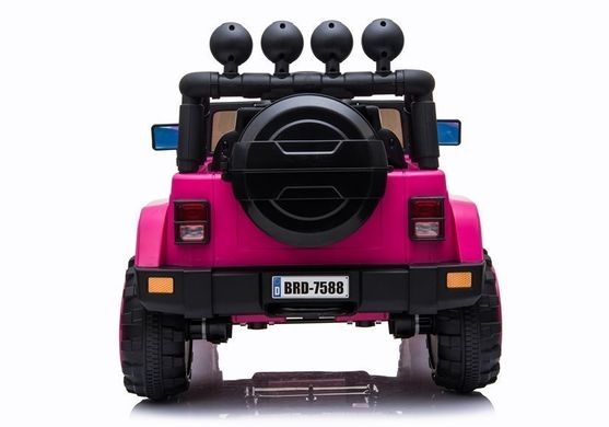 Електромобіль Lean Toy Jeep BRD-7588 Rose 4x4