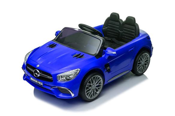Электромобиль Lean Toys Mercedes SL65 S Blue Лакированный LCD MP4