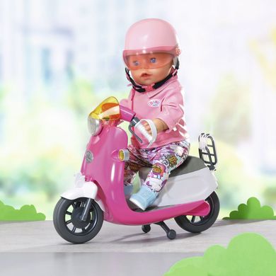 Радіокерований скутер для ляльки BABY BORN (світло)