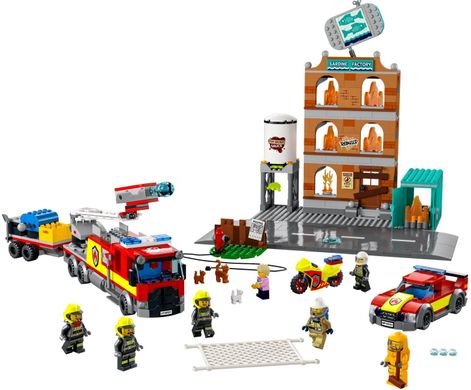 Конструктор LEGO City Пожарная бригада 60321