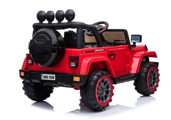 Електромобіль Lean Toy Jeep BRD-7588 Red 4x4