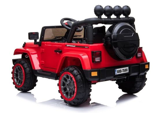 Електромобіль Lean Toy Jeep BRD-7588 Red 4x4