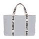 Childhome Family Bag сумка для мамы Signature Off White
