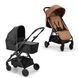 Коляска 2 в 1 Elodie Details Mondo Caramel Brown / Black
