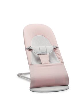 Кресло-шезлонг BabyBjorn Balance Soft Cotton/Jersey Light Pink Grey