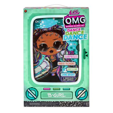 Игровой набор с куклой L.O.L. SURPRISE! серии "O.M.G. Dance" – БРЕЙК-ДАНС ЛЕДИ