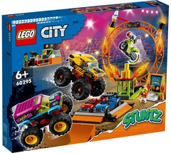 Конструктор LEGO City Арена для шоу каскадерів 60295