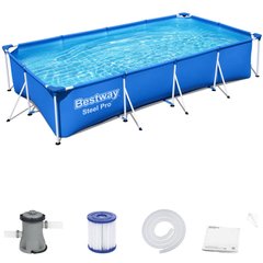 Bestway каркасный прямокутний басейн 400 x 211 cm 8w1 56424