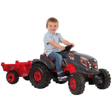 Педальний Трактор Smoby Tractor Stronger XXL With Trailer