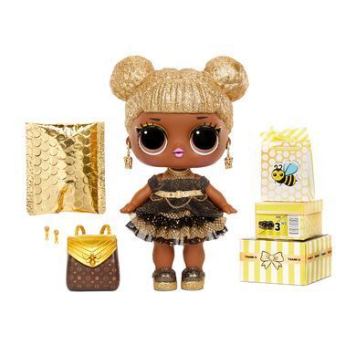 Игровой набор с мегакуклой L.O.L. SURPRISE! серии "Big B.B.Doll" - КОРОЛЕВА ПЧЕЛКА
