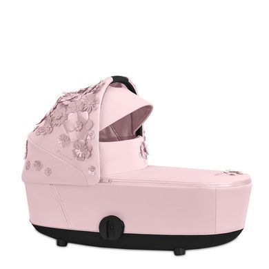 Коляска 2 в 1 Cybex Mios Simply Flowers Pink light pink / Matt Black