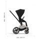 Коляска 2 в 1 Cybex Priam 4.0 Autumn Gold / Matt Black