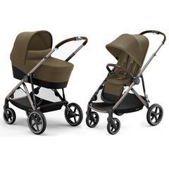 Универсальная коляска 2 в 1 Cybex Gazelle S Taupe Classic Beige mid beige