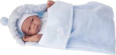 Лялька-немовля Munecas Juan Antonio Карлос в конверті, блакитний 26 см 4066