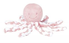 М'яка іграшка Nattou Lapiduo Octopus (light pink)