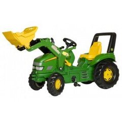Трактор педальный с ковшом X-Trac John Deere Rolly Toys 46638