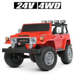 Электромобиль Bambi Jeep Toyota Land Cruiser Red