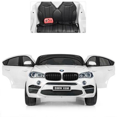 Електромобіль Bambi BMW X6 White