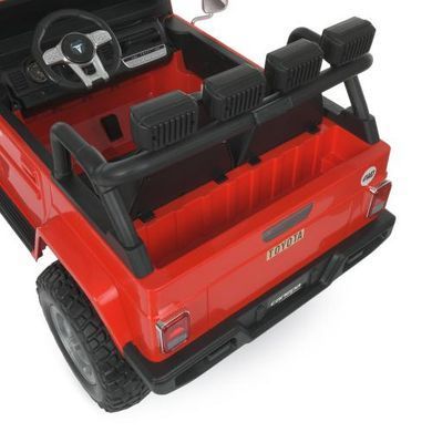 Eлектромобіль дитячій Bambi Jeep Toyota Land Cruiser Red