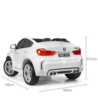 Електромобіль Bambi BMW X6 White