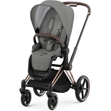 Коляска 2 в 1 Cybex Priam 4.0 Soho Grey / Rose Gold