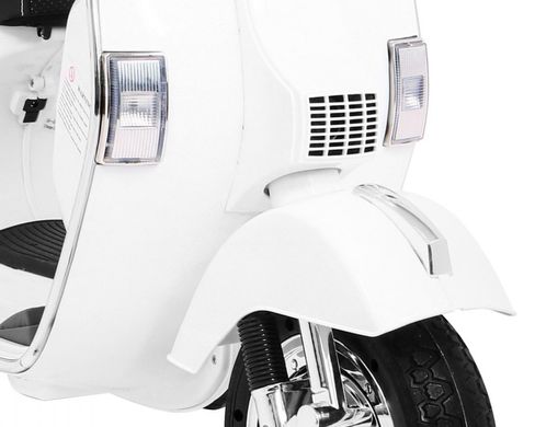 Электромобиль Ramiz скутер Vespa White