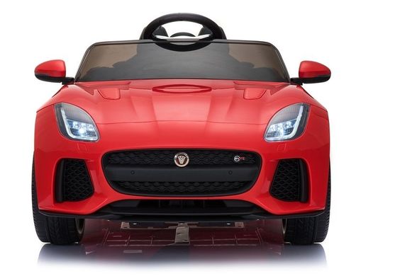 Электромобиль Lean Toys Jaguar F-Type Red Лакированный